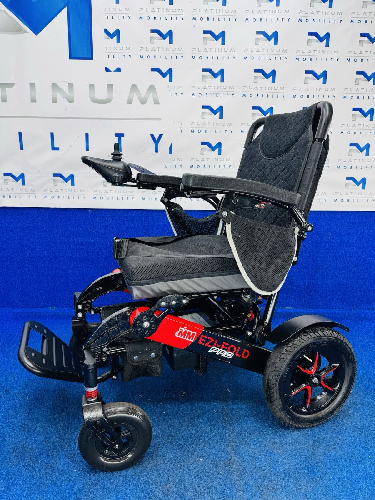 Monach Ezi-FOLD 4 MPH PRO FOLDING ELECTRIC WHEELCHAIR MOBILITY POWERCHAIR 1175