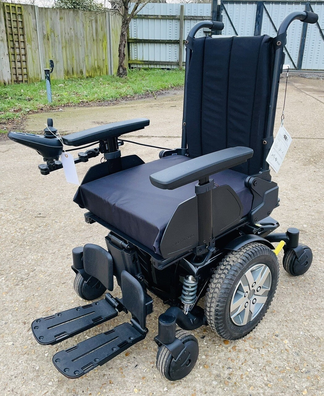 PRIDE QUANTUM Q4 MWD 5MPH ELECTRIC SEAT TILT MOBILITY POWERCHAIR WHEELCHAIR A81