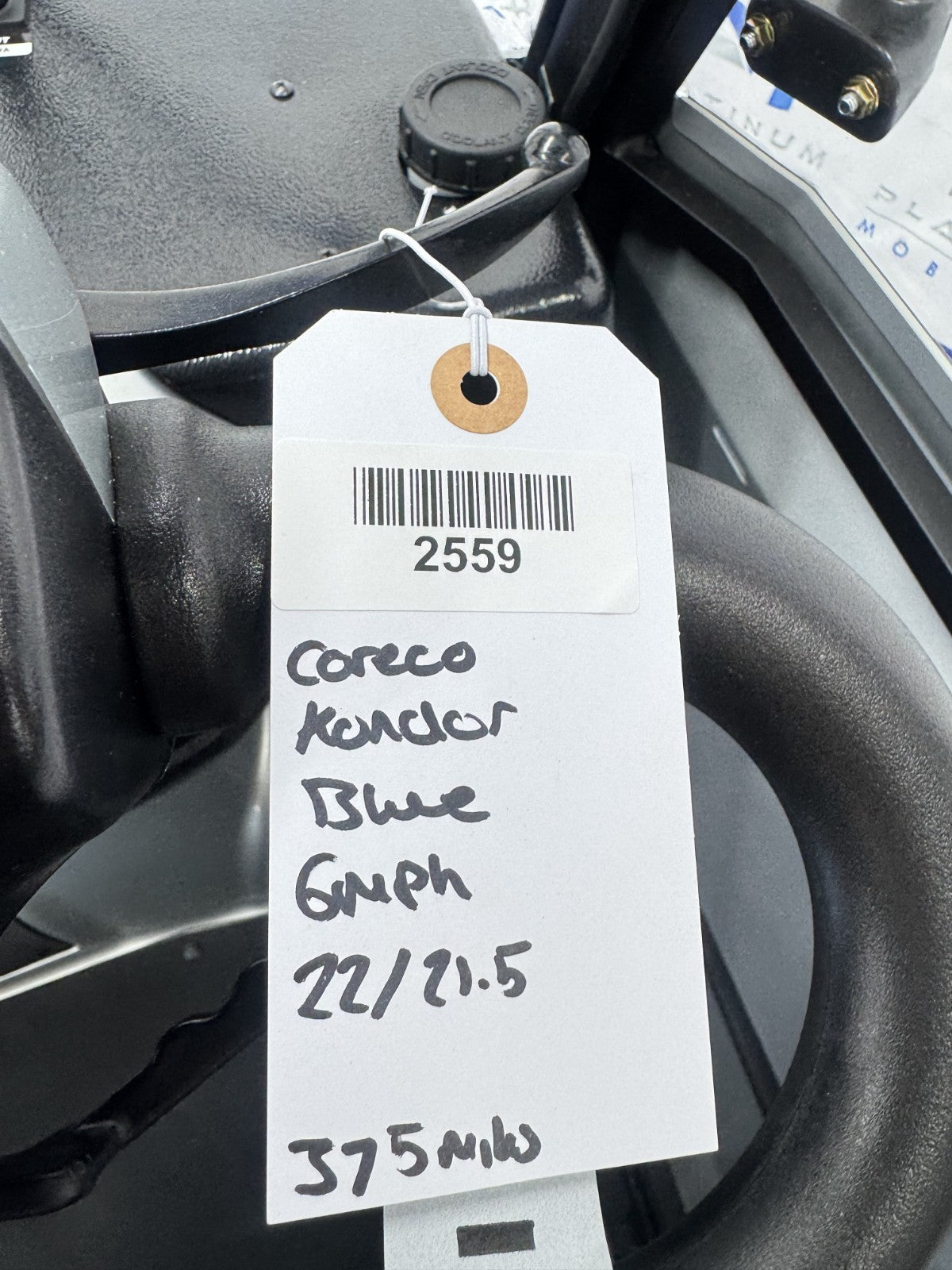 Careco Kondor Cabin Car 6 Mph New Batteries Reverse Camera Feature 2559
