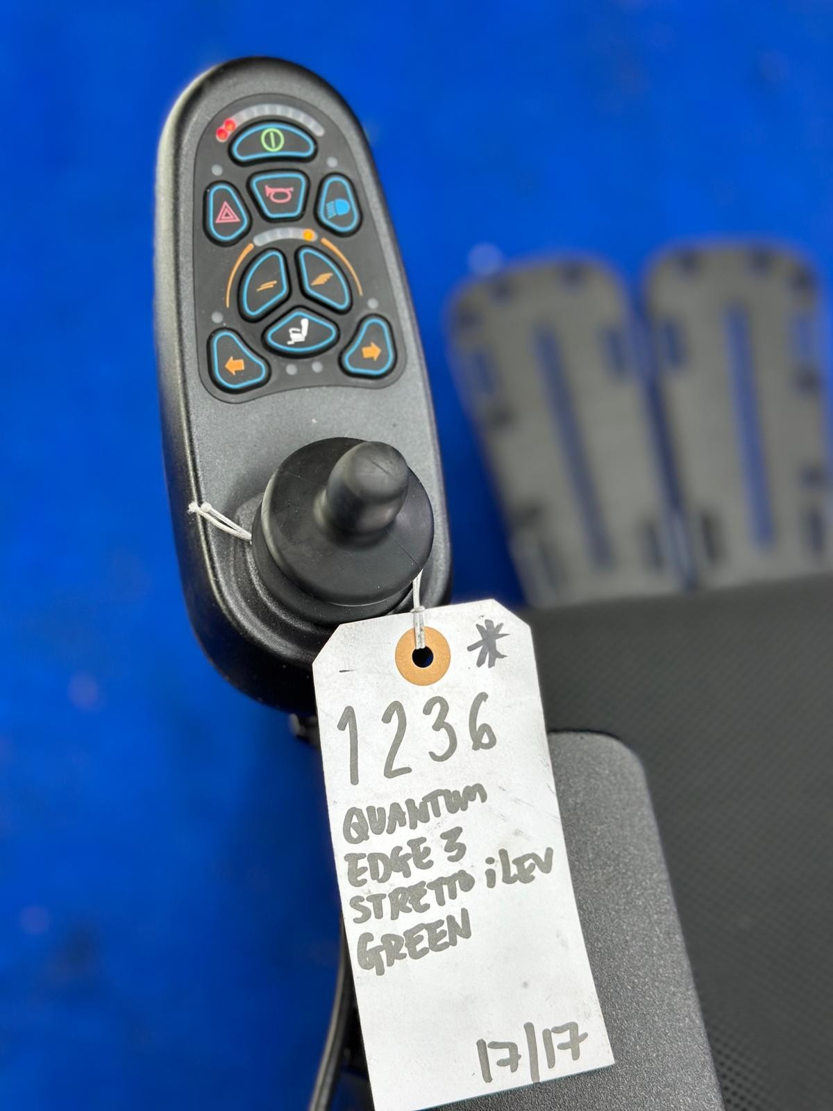 Quantum Edge 3 Stretto Powerchair – 4mph, Compact Electric Wheelchair (1236)