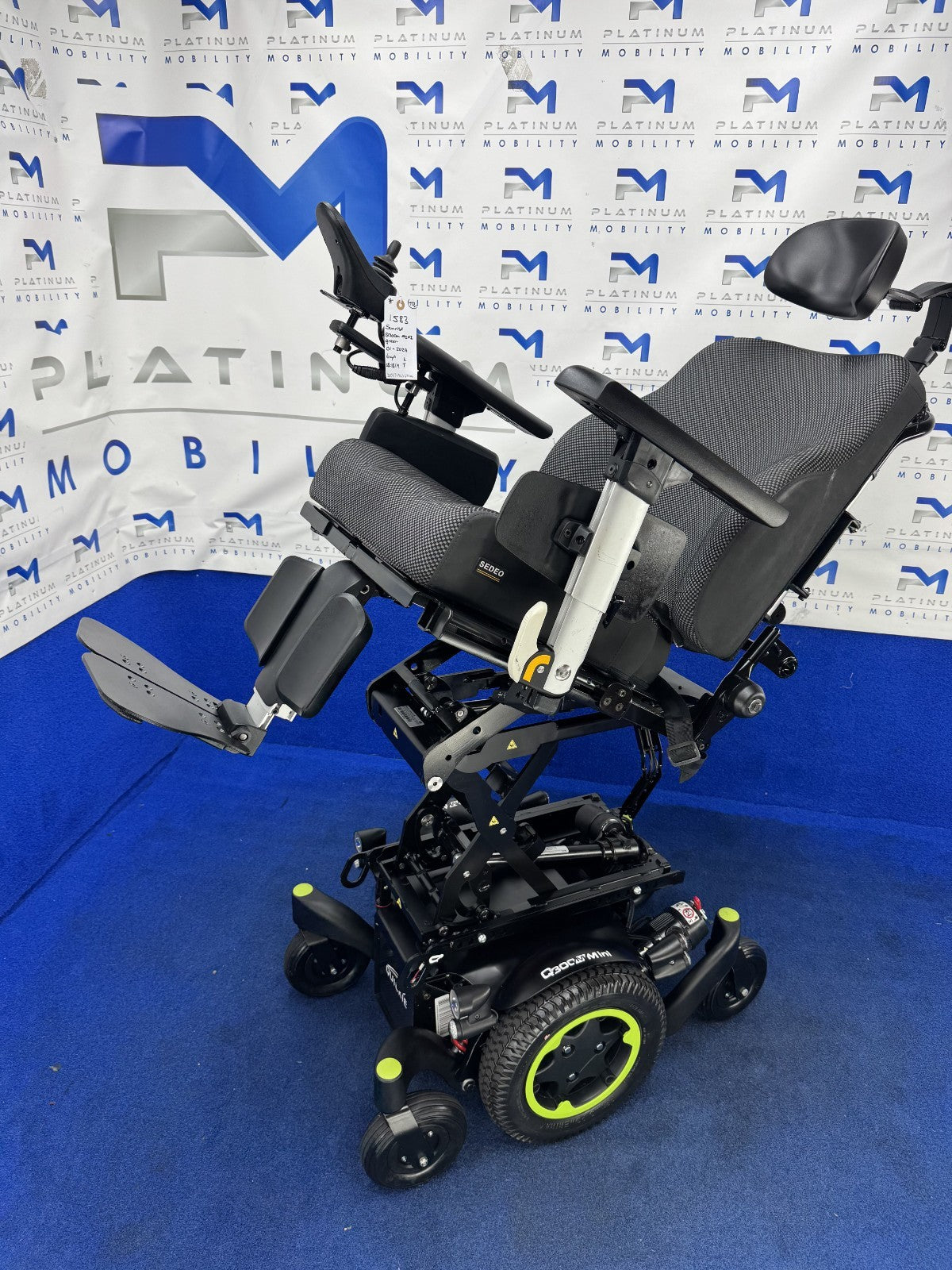 2024 Quickie Q300 Mini Powerchair 6mph Riser Electric Wheelchair by Sunrise 1583