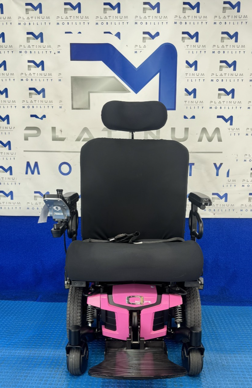 Quantum Edge HD Electric Wheelchair Heavy Duty New Batteries 2781