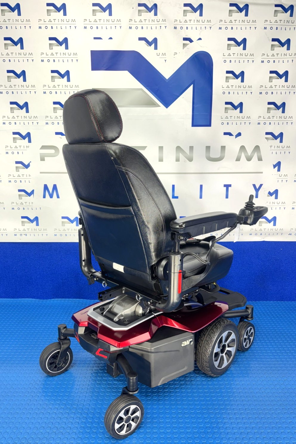 Pride Jazzy Air 2.0 PowerChair 4 Mph Solid Tyres Electric Seat Lift 2543