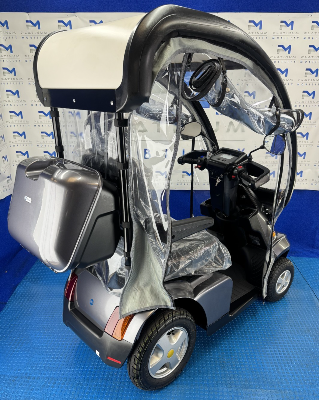 Ex Demo TGA Breeze S4 Canopy 8mph Road Large All Terrain Mobility Scooter 2562