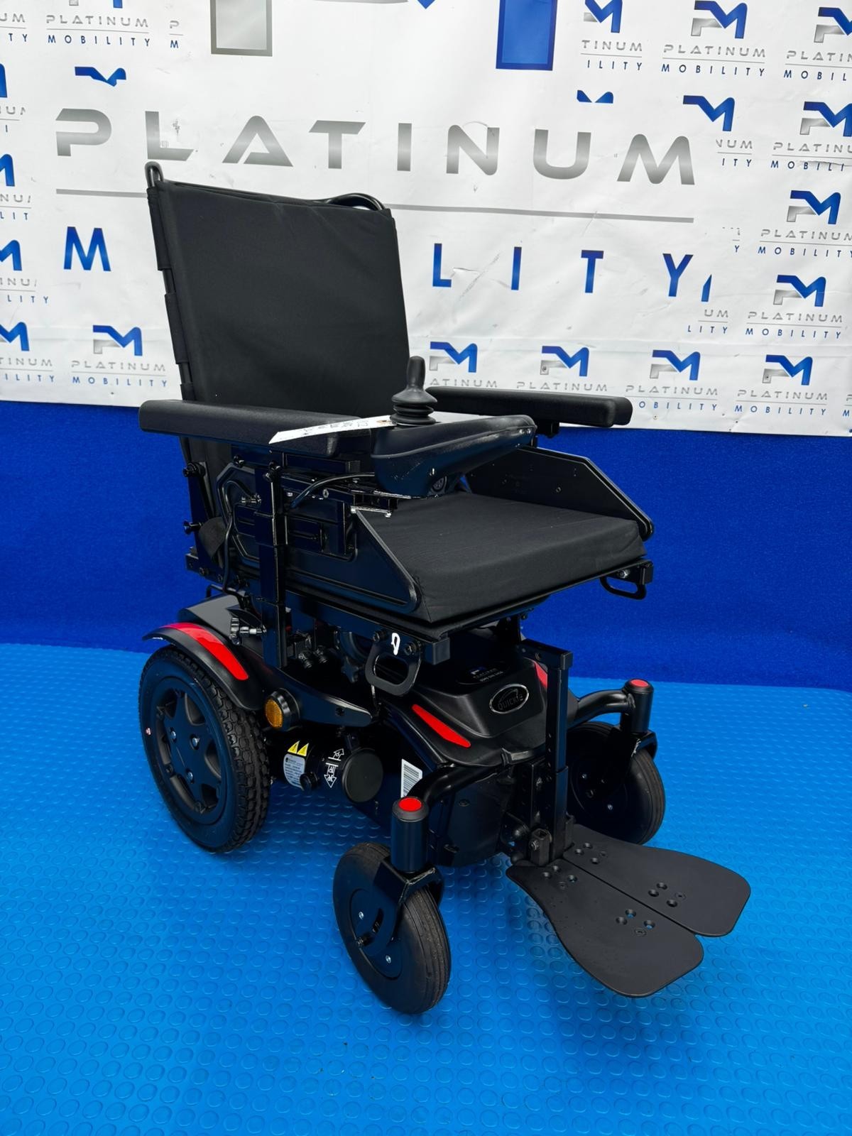 SUNRISE Quickie Q100R 4 MPH Compact Mobility Electric Wheelchair Powerchair 1822