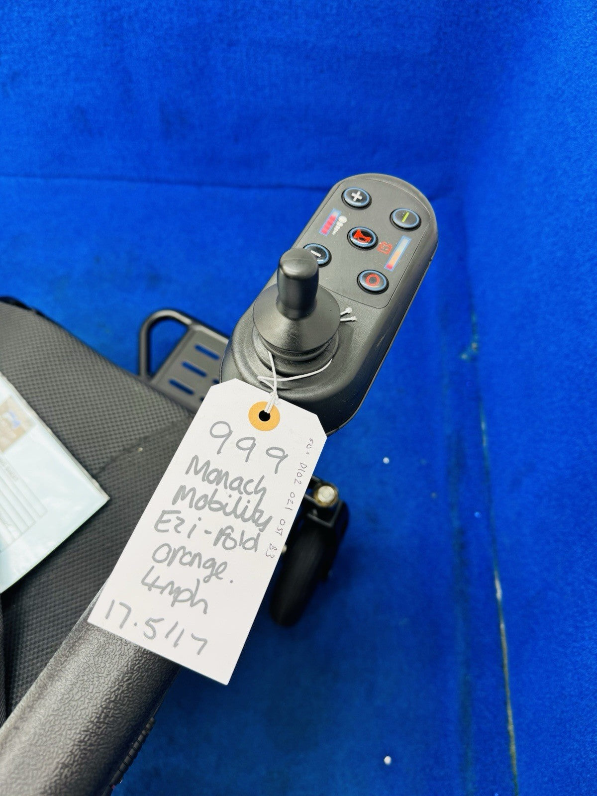 2021 Monarch Ezi-Fold 4MPH Folding Lightweight Lithium MOBILITY Powerchair 999