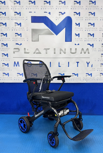 QUICKIE Q50 R LIGHTWEIGHT CARBON FIBRE POWERCHAIR SCOOTER FOLDING 4MPH 2797