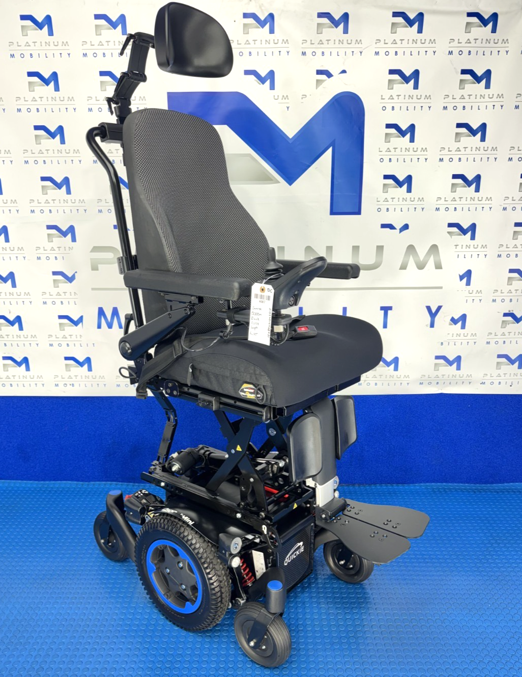 Sunrise Quickie Q300M Powerchair 4 mph Riser, Tilt Electric Wheelchair 4087