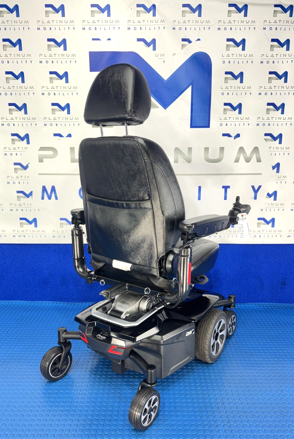 Pride Jazzy Air 2.0 Power Chair Electric Wheelchair with Electric Seat Lift 4130