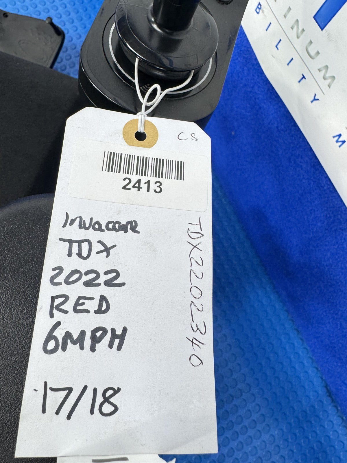 INVACARE TDX SP2 6 MPH TILT ELECTRIC WHEELCHAIR POWERCHAIR No VAT 2413