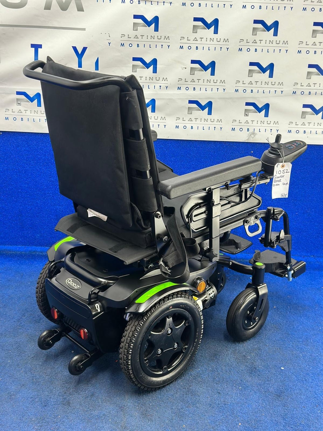 2024 Quickie Q100R Powerchair – 4mph Small Electric Wheelchair (1052)
