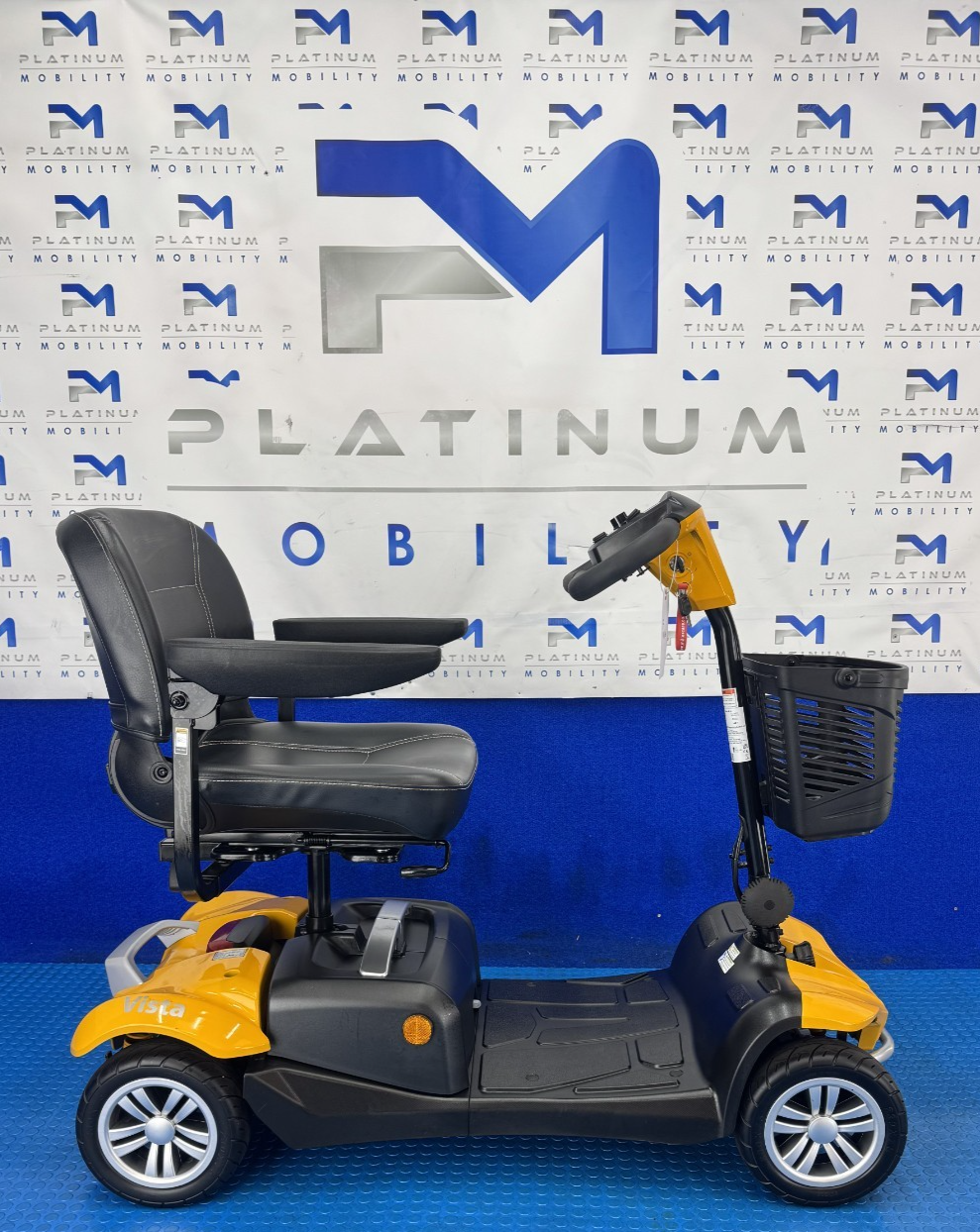 Rascal Vista Mobility Scooter New Batteries Solid Tyres 4mph 2404
