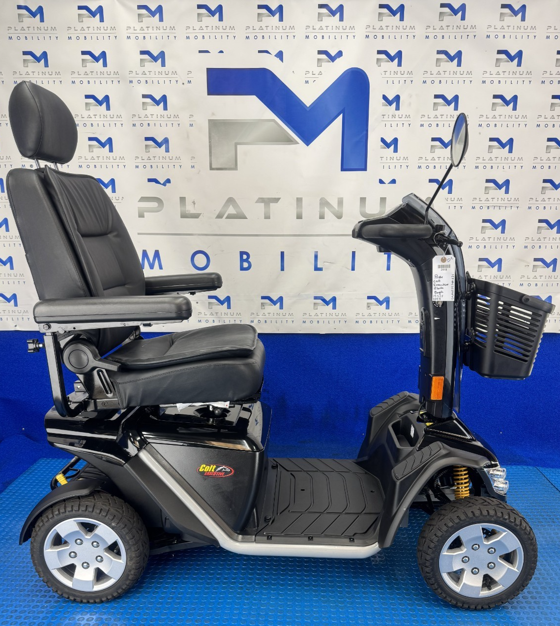 Pride Colt Executive Mobility Scooter New Batteries Pneumatic Tyres 8 Mph 2518