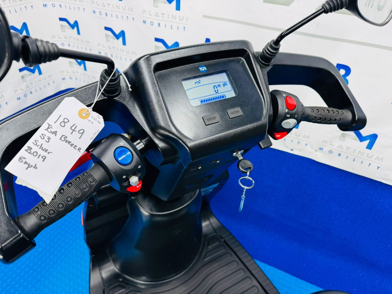 TGA Breeze S3 8MPH LARGE Mobility Scooter All Terrain 1849