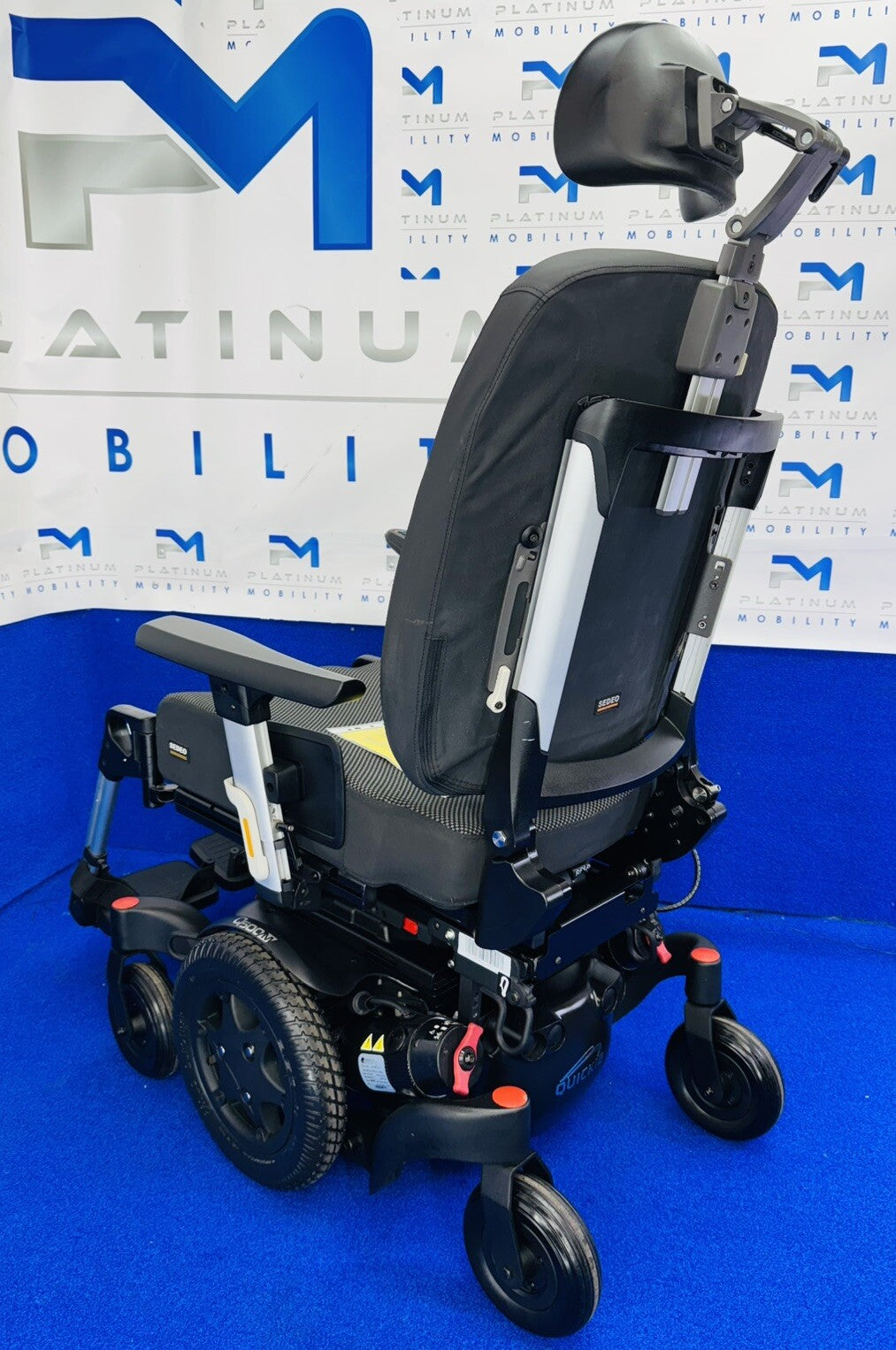 SUNRISE QUICKIE Q500 M 4MPH ELECTRIC MOBILITY POWERCHAIR WHEELCHAIR CHAIR