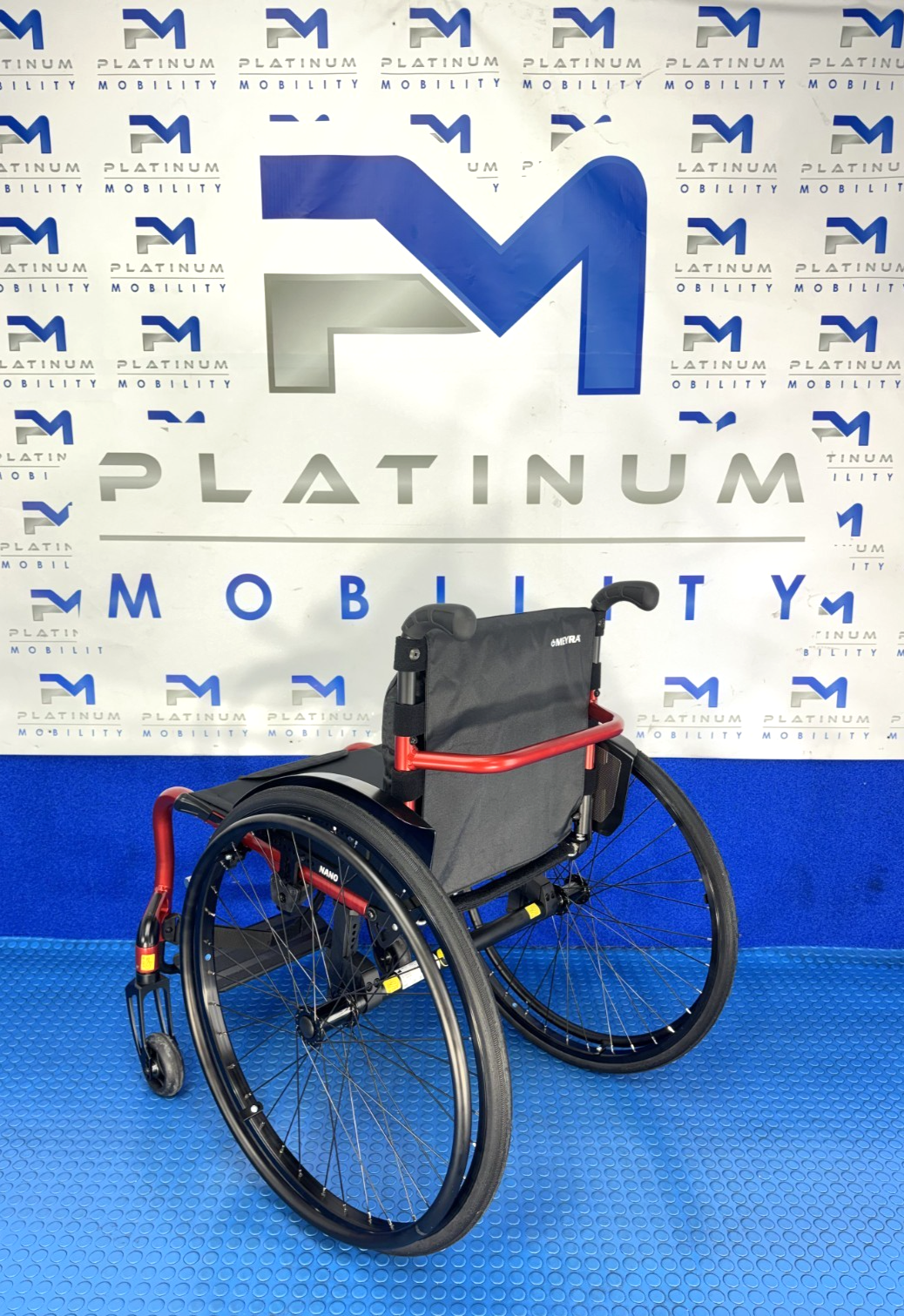 BRAND NEW Meyra Nano Active Manual Wheelchair Red No VAT Sunrise