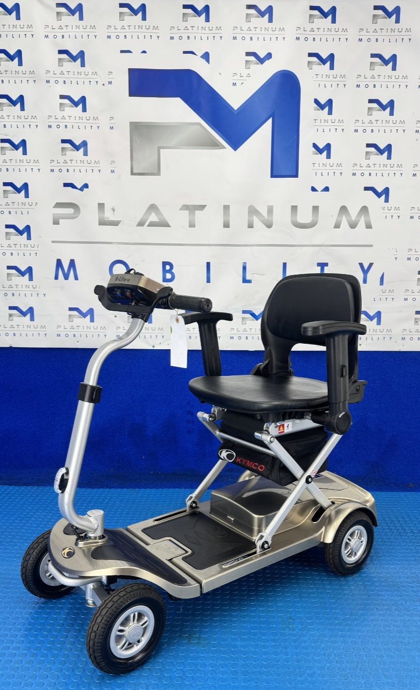 Kymco K-Lite FE Remote Mobility Scooter Auto Folding Lightweight 4 MPH 1747