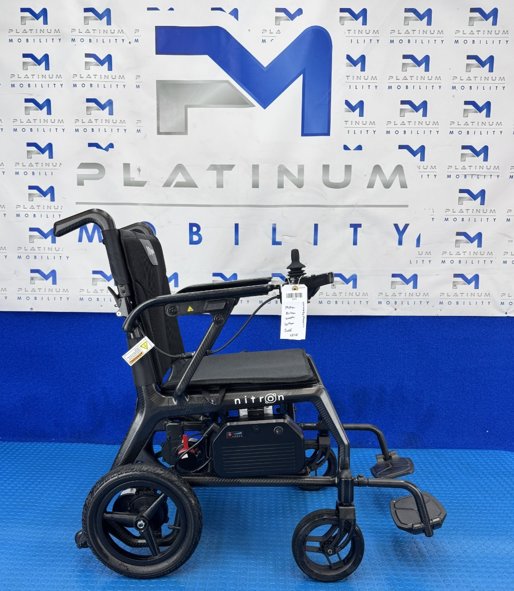 Carbon Fibre Ultra Lightweight Powerchair 12.8kg. Motion Nitron Powerchair 2336
