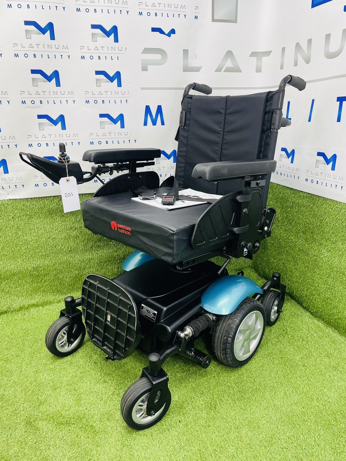 RASCAL P327 MINI 4MPH MWD ELECTRIC MOBILITY POWERCHAIR WHEELCHAIR INDOOR 201
