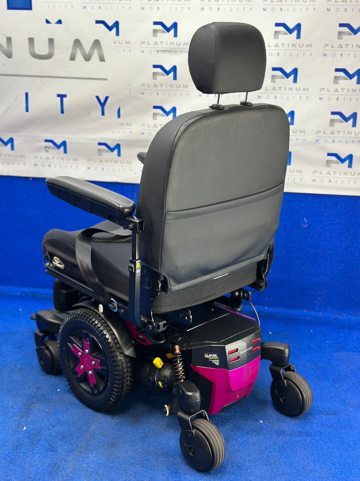 PRIDE QUANTUM Q6 EDGE 3 STRETTO 4 MPH ELECTRIC POWER WHEELCHAIR POWERCHAIR 996