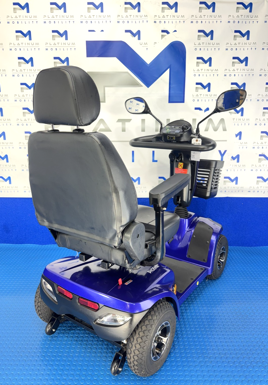 Komfi-Rider Phoenix 8mph Mobility Scooter New Batteries, Air Tyres 4176