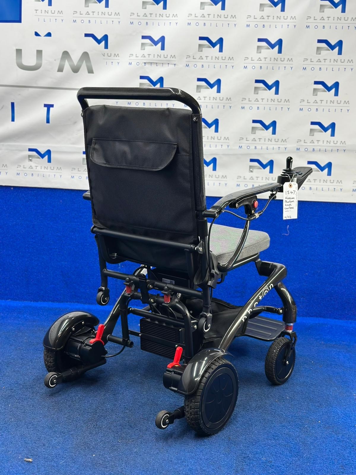 Carbon Fibre Ultra Lightweight Powerchair 15.8kg. Motion Photon Powerchair 1547