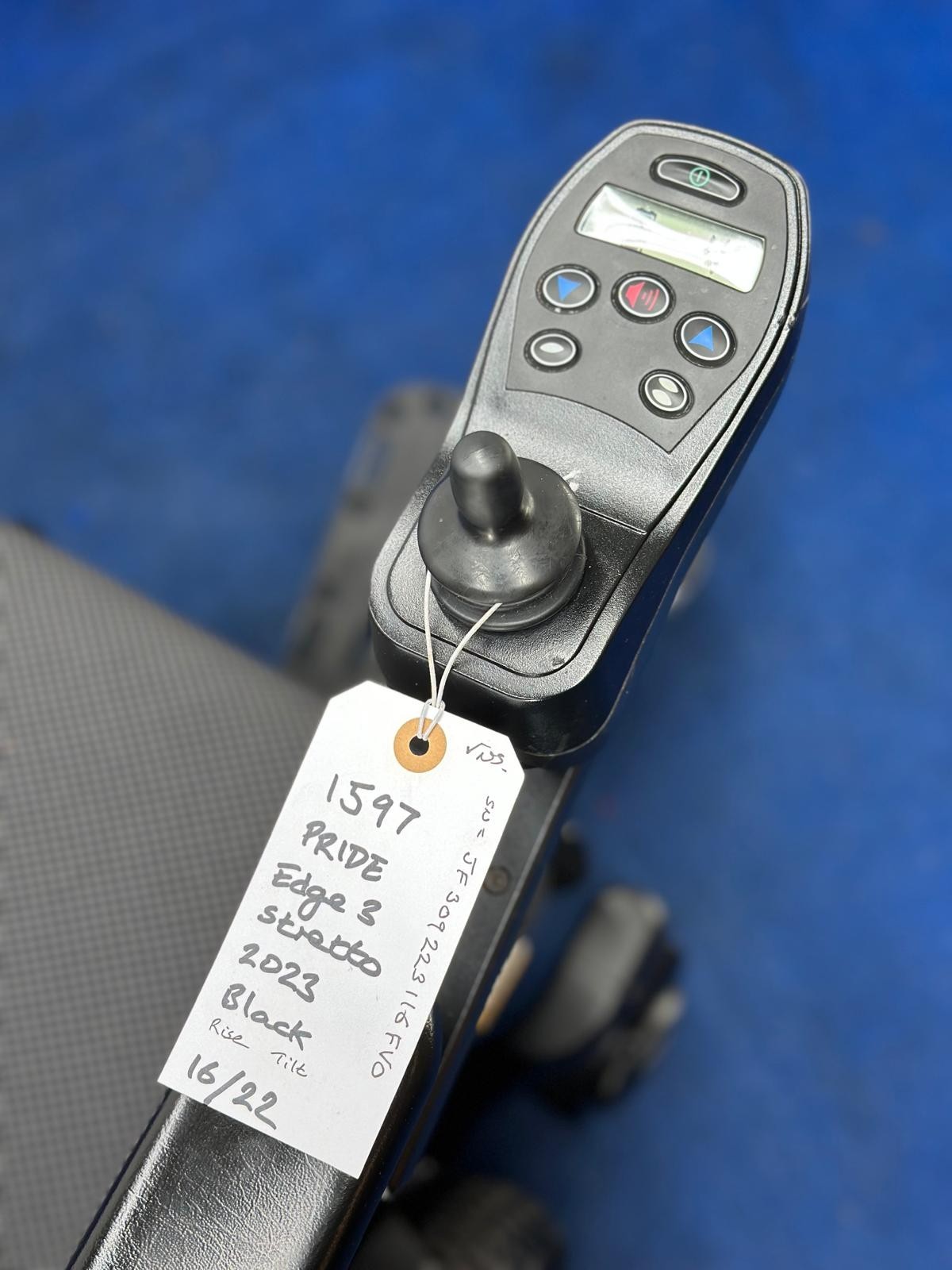 PRIDE QUANTUM EDGE 3 STRETTO 4 MPH ELECTRIC POWER WHEELCHAIR POWERCHAIR 1597