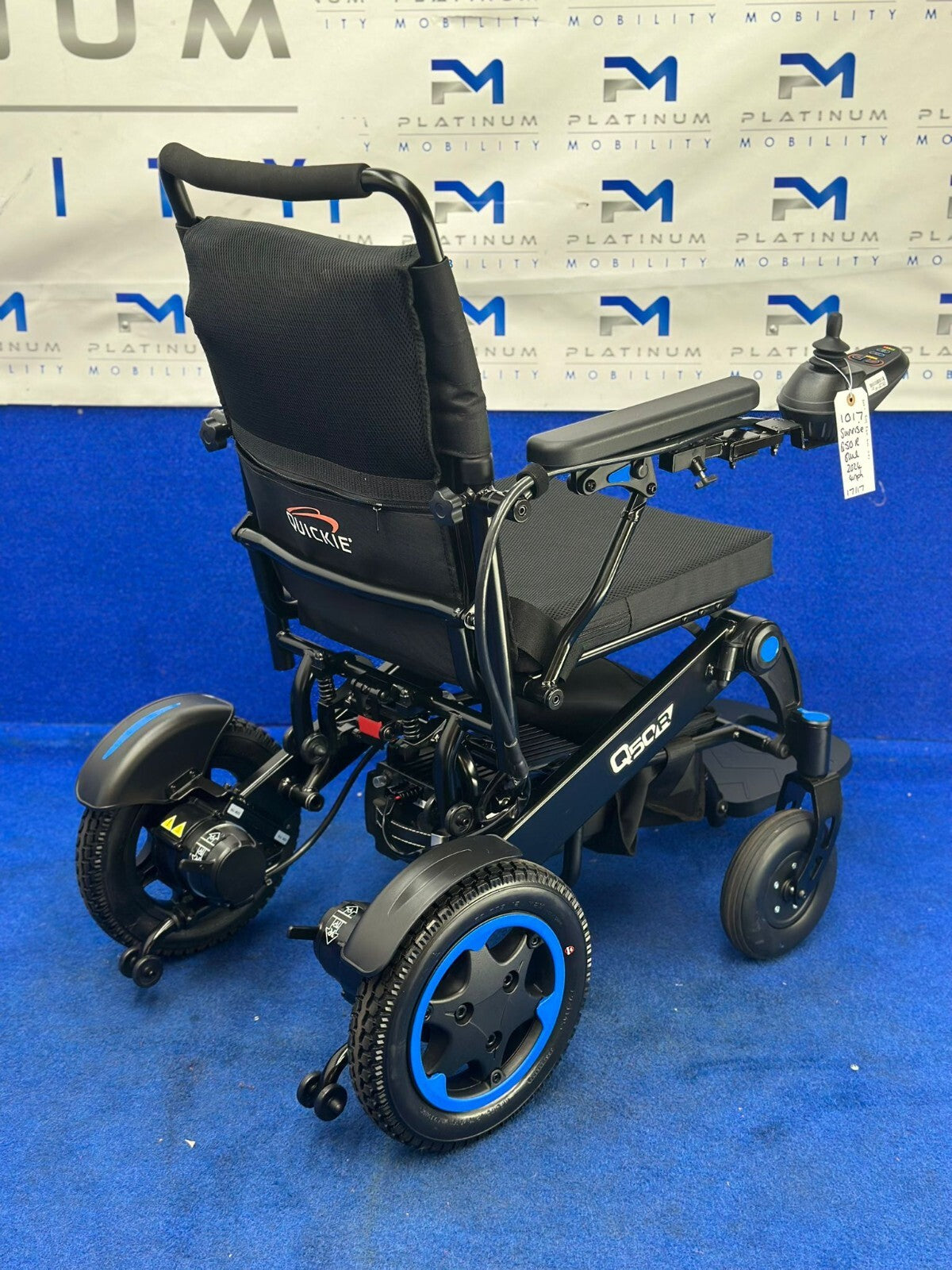 2024 SUNRISE Q50 R FOLDING 4MPH FOLDING ELECTRIC WHEELCHAIR POWERCHAIR 1017