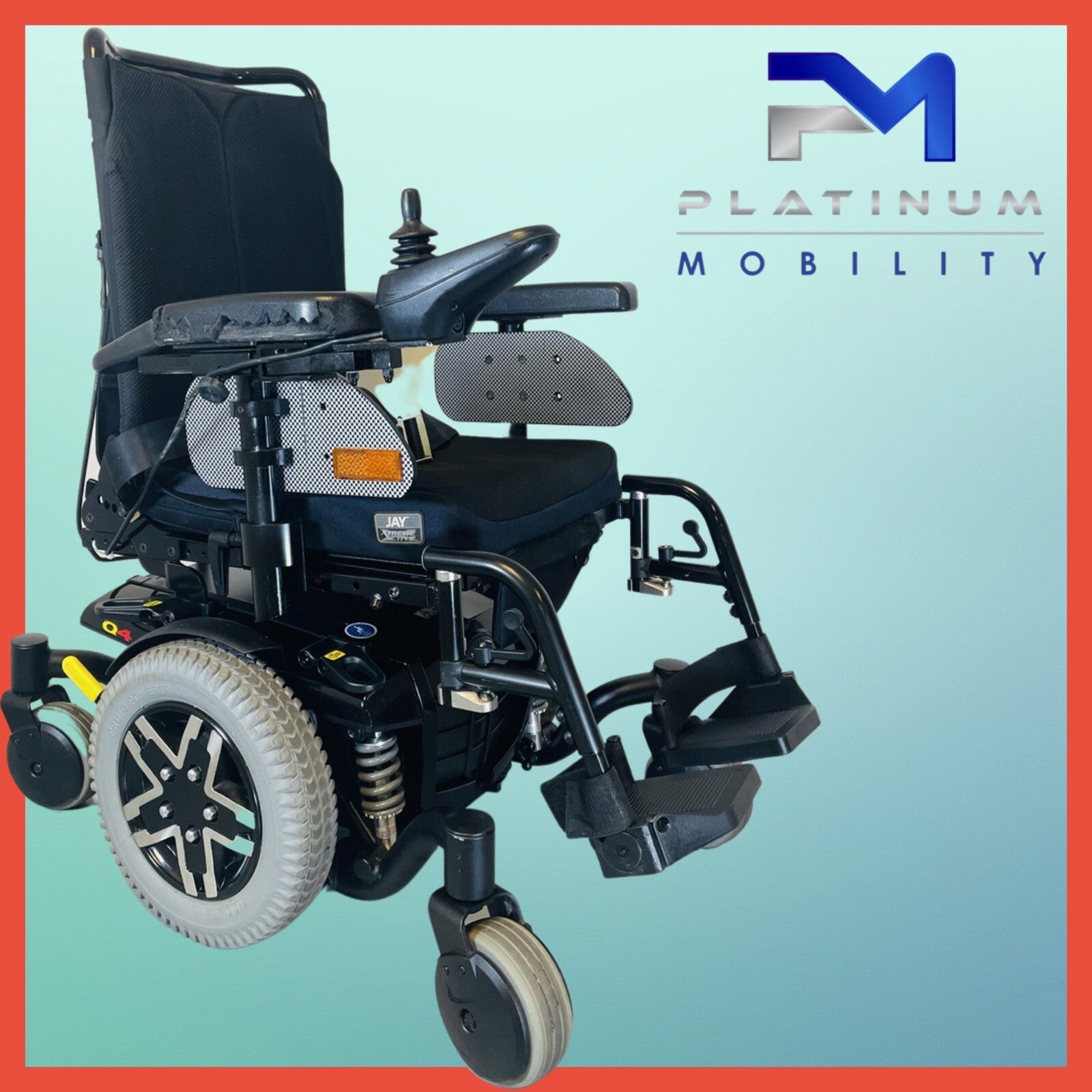 PRIDE QUANTUM Q4 MWD 4MPH ELECTRIC SEAT TILT MOBILITY POWERCHAIR WHEELCHAIR