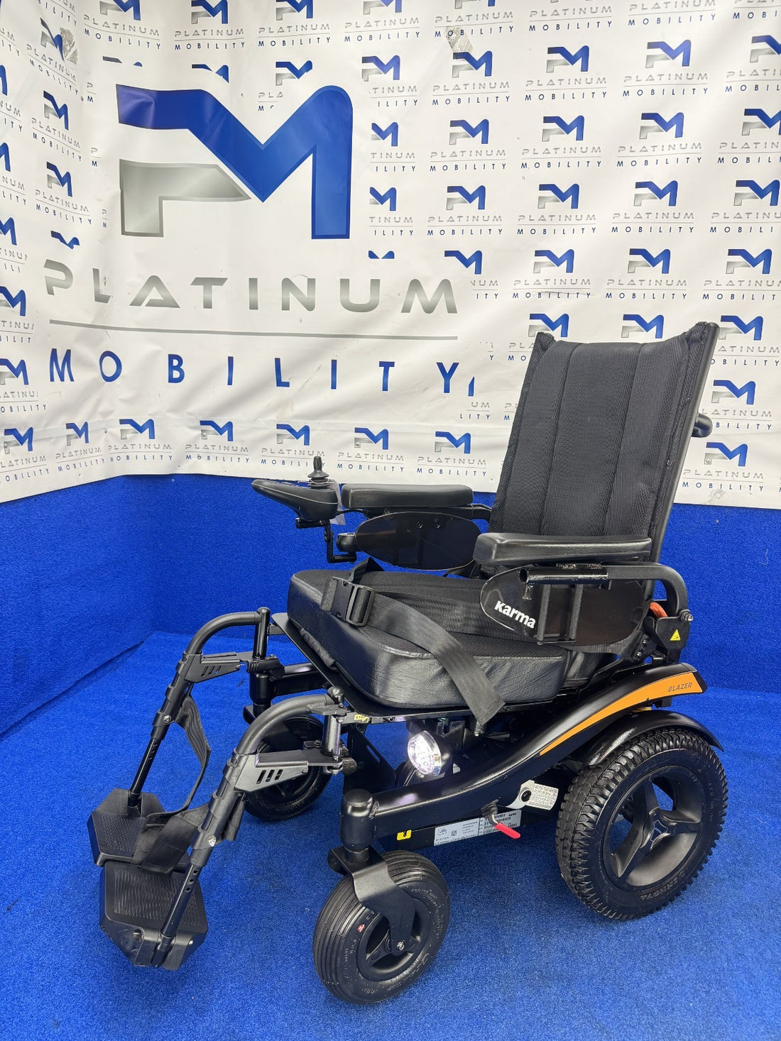 KARMA BLAZER 2 MOBILITY ELECTRIC WHEELCHAIR POWERCHAIR SCOOTER 6 MPH All Terrain