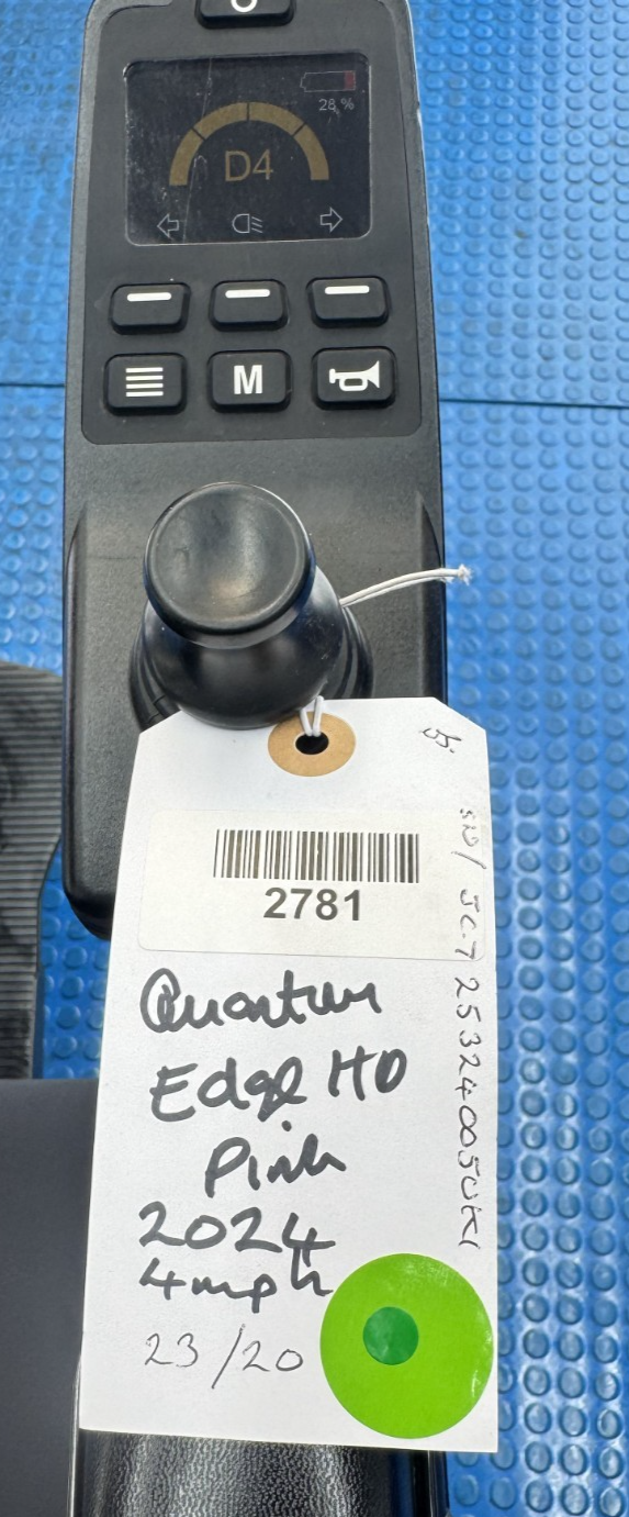 Quantum Edge HD Electric Wheelchair Heavy Duty New Batteries 2781