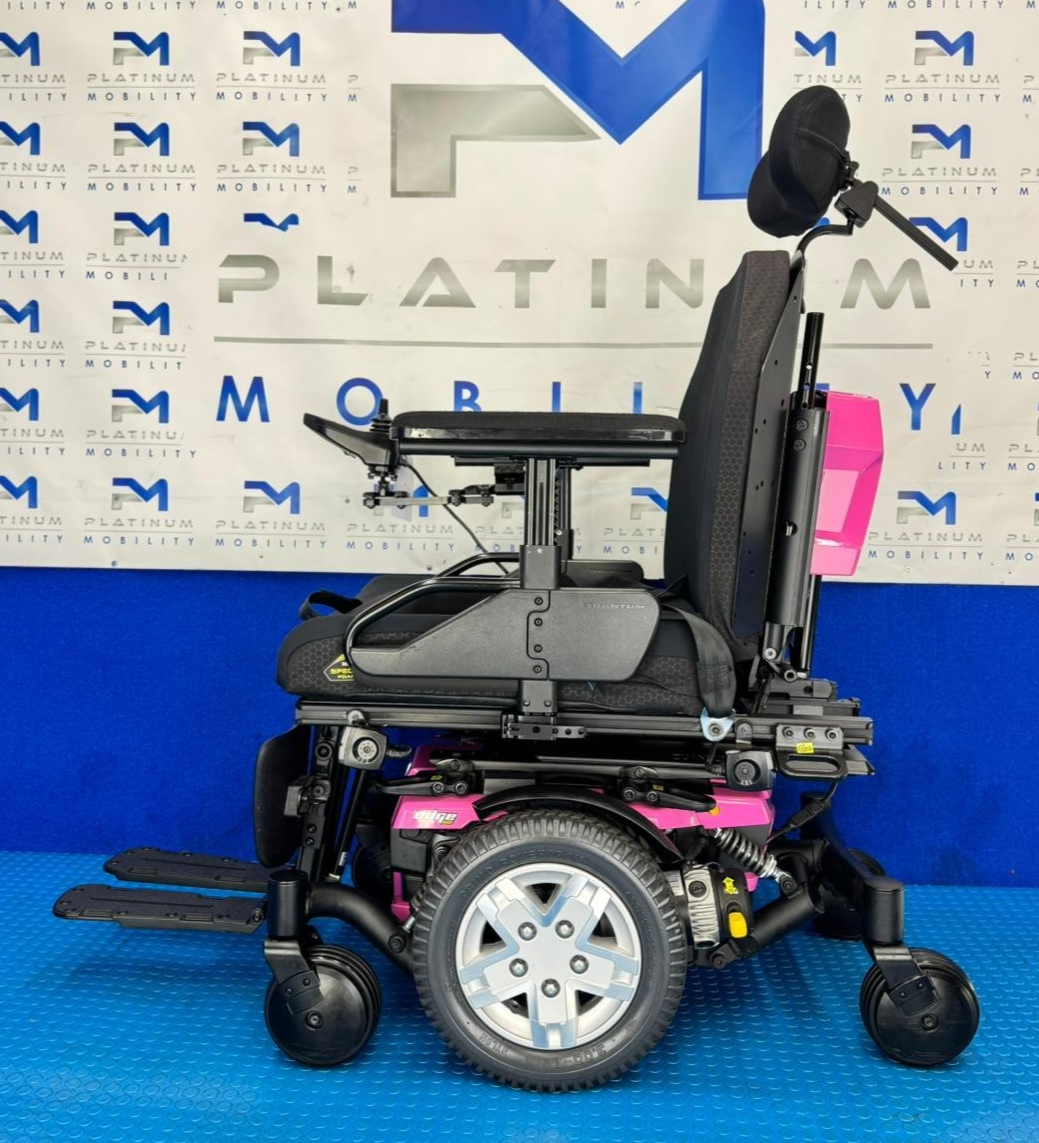 Quantum Q6 2.0 Edge HD Electric Powerchair 4mph Heavy Duty 32st Mid Wheel 2237