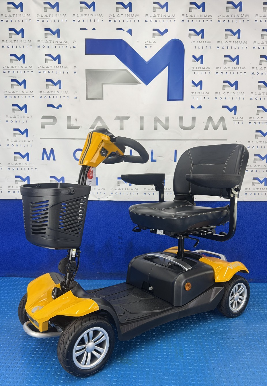 Rascal Vista Mobility Scooter New Batteries Solid Tyres 4mph 2404