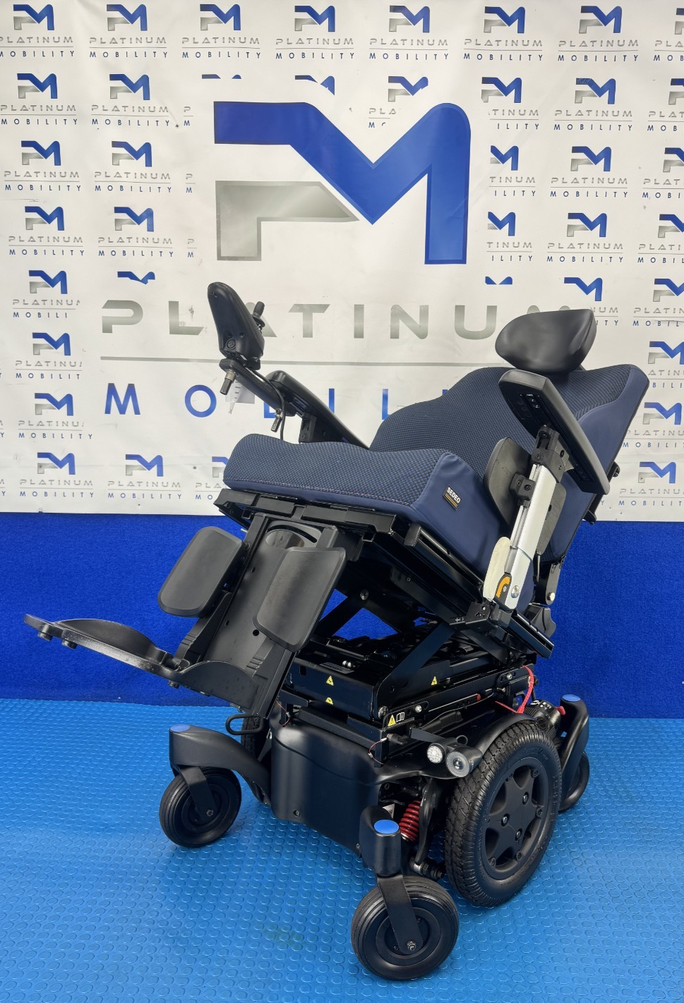 SUNRISE QUICKIE Q500M 6MPH ELECTRIC WHEELCHAIR RISER TILT POWERCHAIR 2753