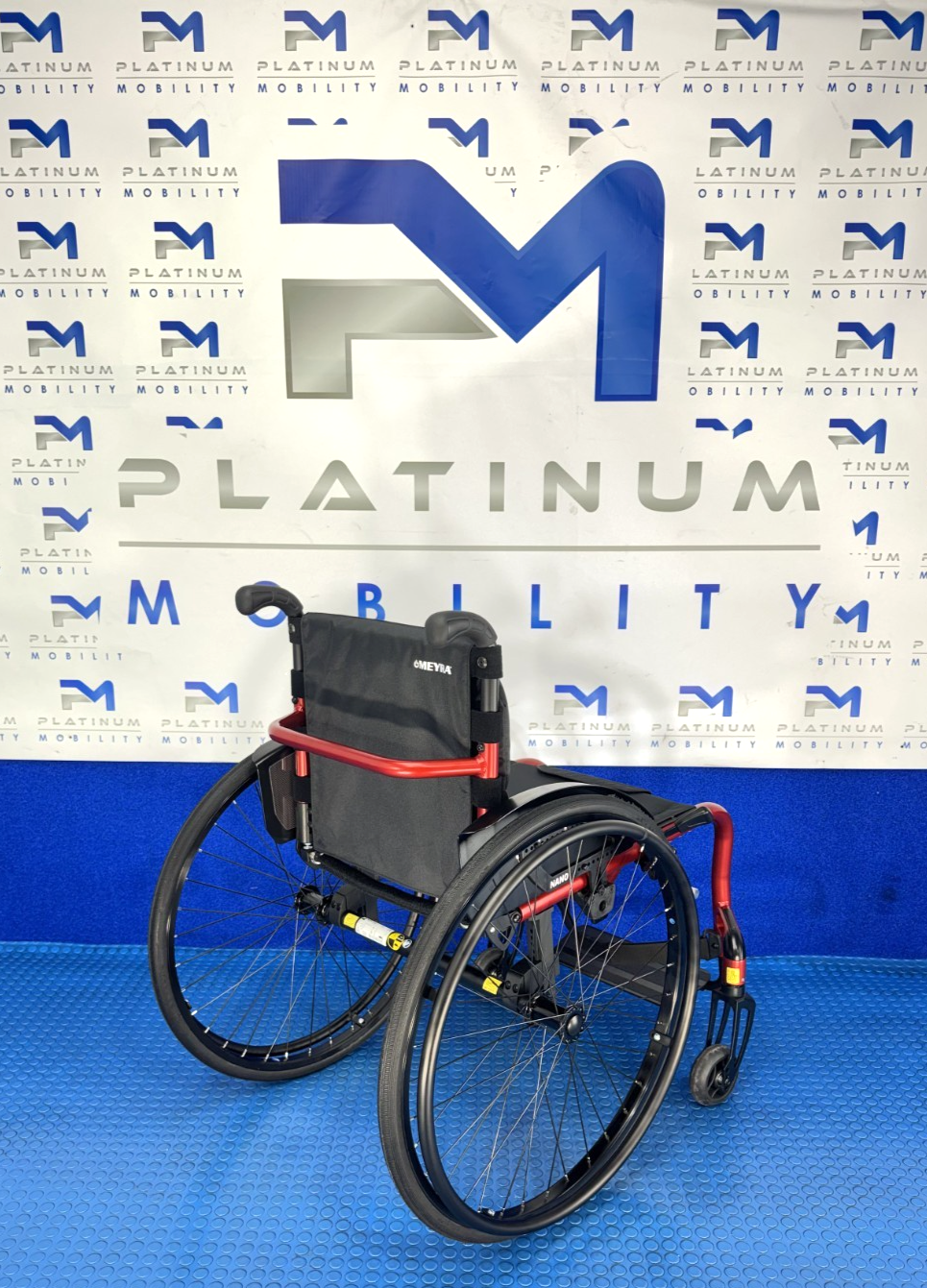 BRAND NEW Meyra Nano Active Manual Wheelchair Red No VAT Sunrise