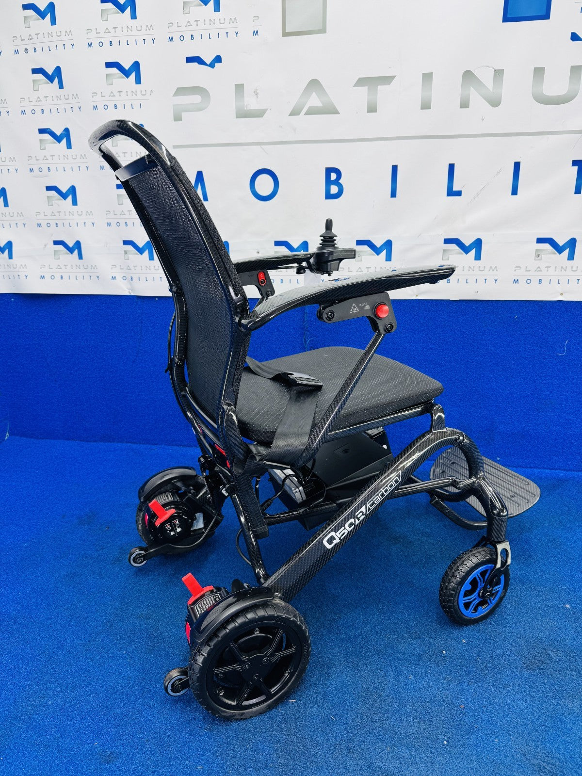 Sunrise QUICKIE Q50R CARBON FIBRE ELECTRIC POWERCHAIR FOLDING 4MPH 1777