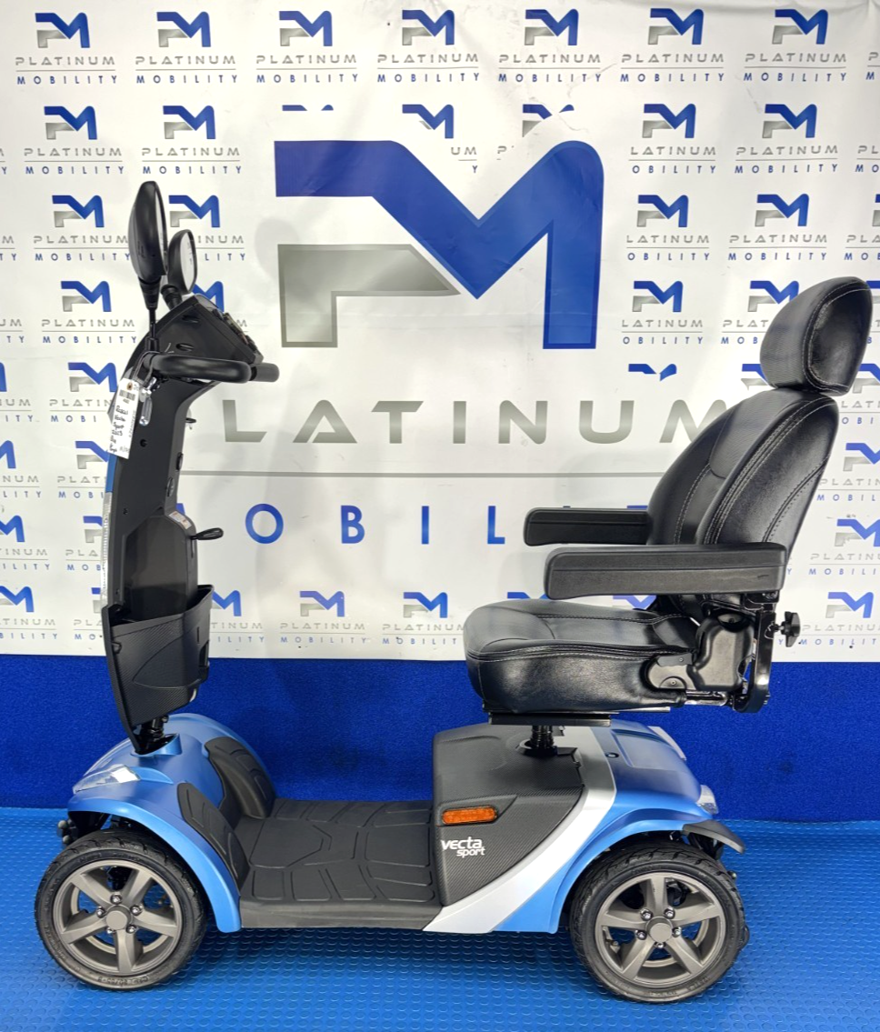 Rascal Vecta Sport Mobility Scooter 8mph Air Tyres New Batteries No VAT 4082