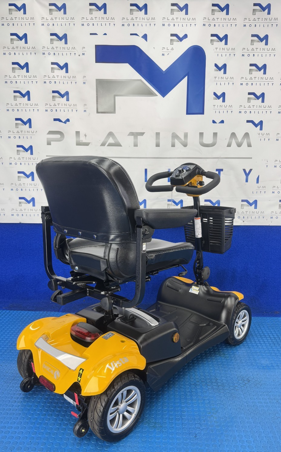 Rascal Vista Mobility Scooter New Batteries Solid Tyres 4mph 2425