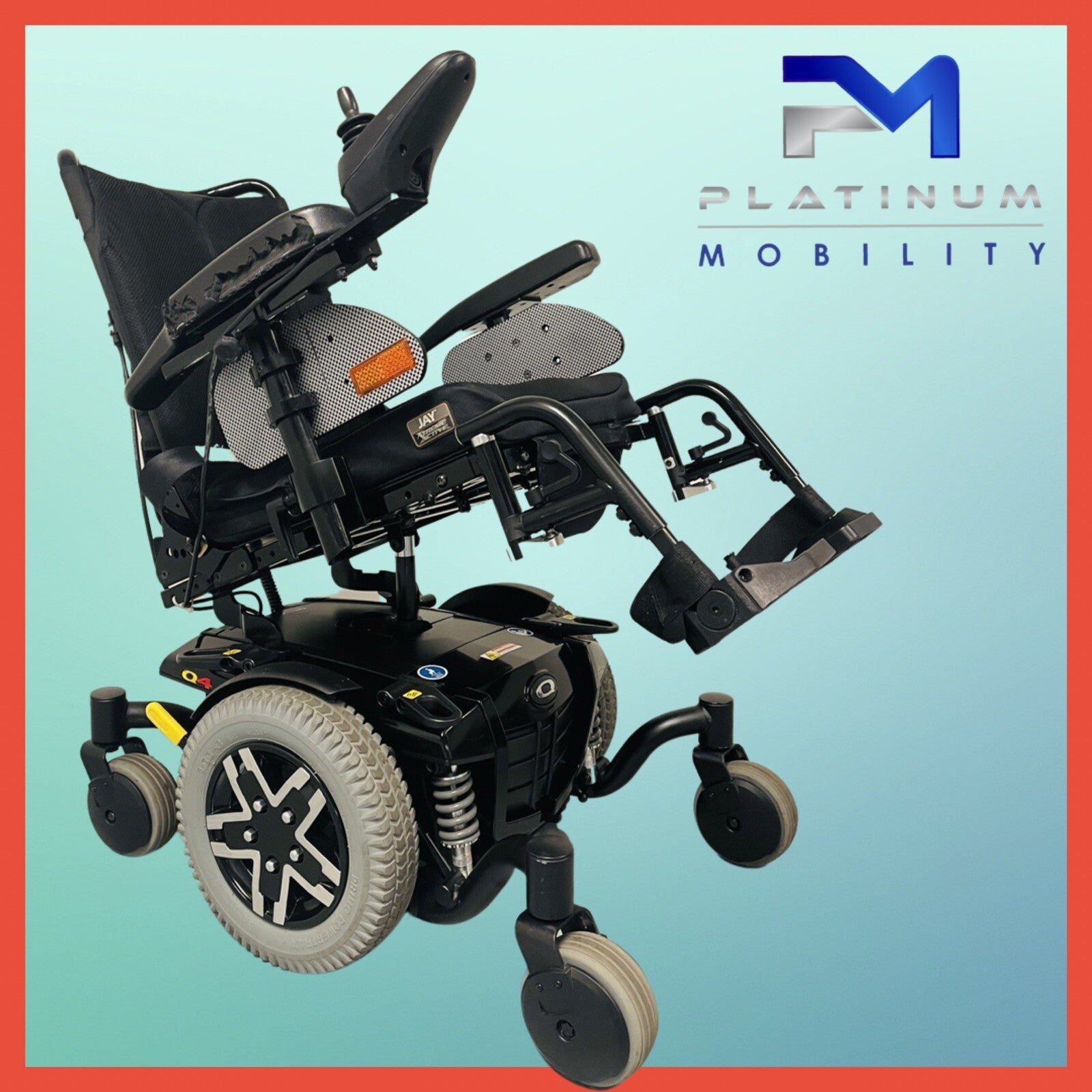 PRIDE QUANTUM Q4 MWD 4MPH ELECTRIC SEAT TILT MOBILITY POWERCHAIR WHEELCHAIR