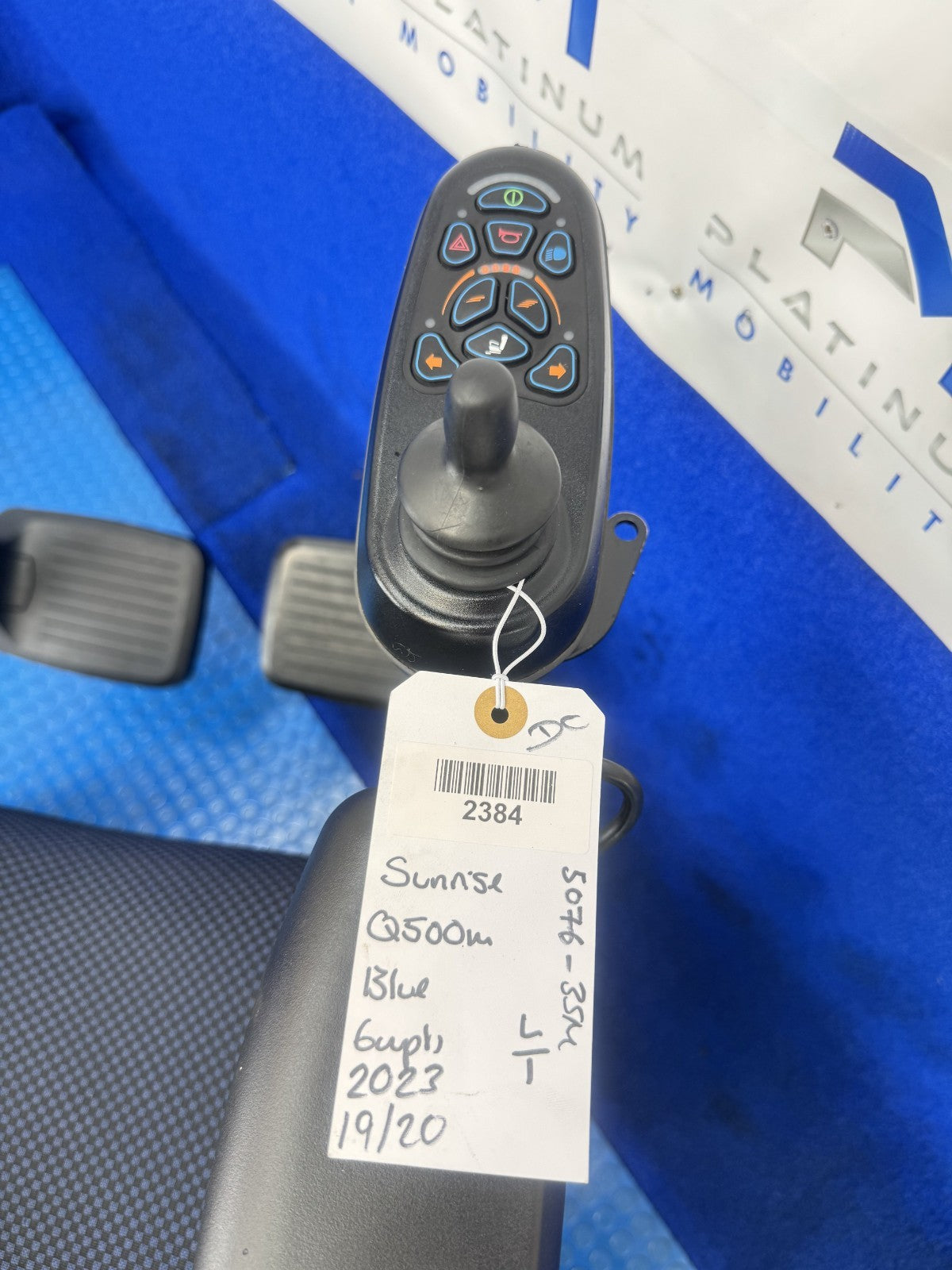SUNRISE QUICKIE Q500M 6MPH ELECTRIC WHEELCHAIR RISER TILT POWERCHAIR 2384