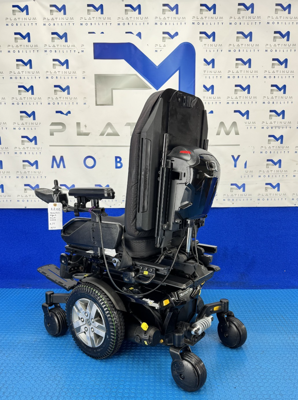 PRIDE QUANTUM EDGE 2.0 6MPH Tilt Heavy Duty Electric Powerchair 2202