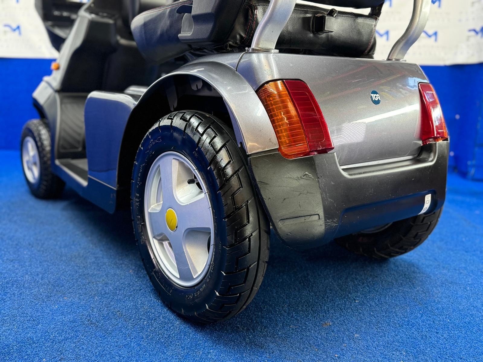 2024 TGA Breeze S4 Canopy 8mph Road All Terrain Mobility Scooter Buggy 1834