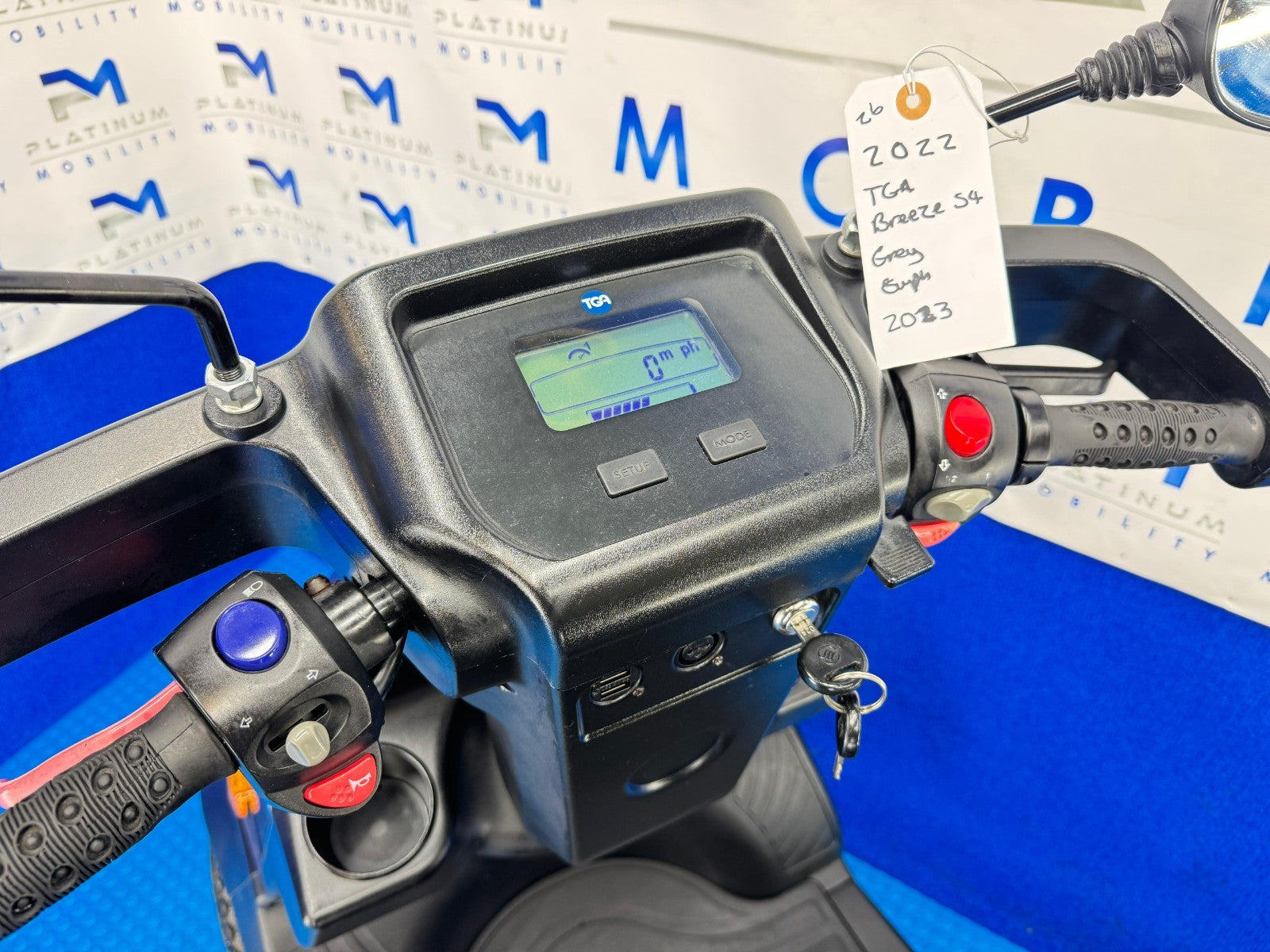 2023 TGA Breeze S4 8MPH All Terrain Mobility Scooter Immaculate Condition 2022