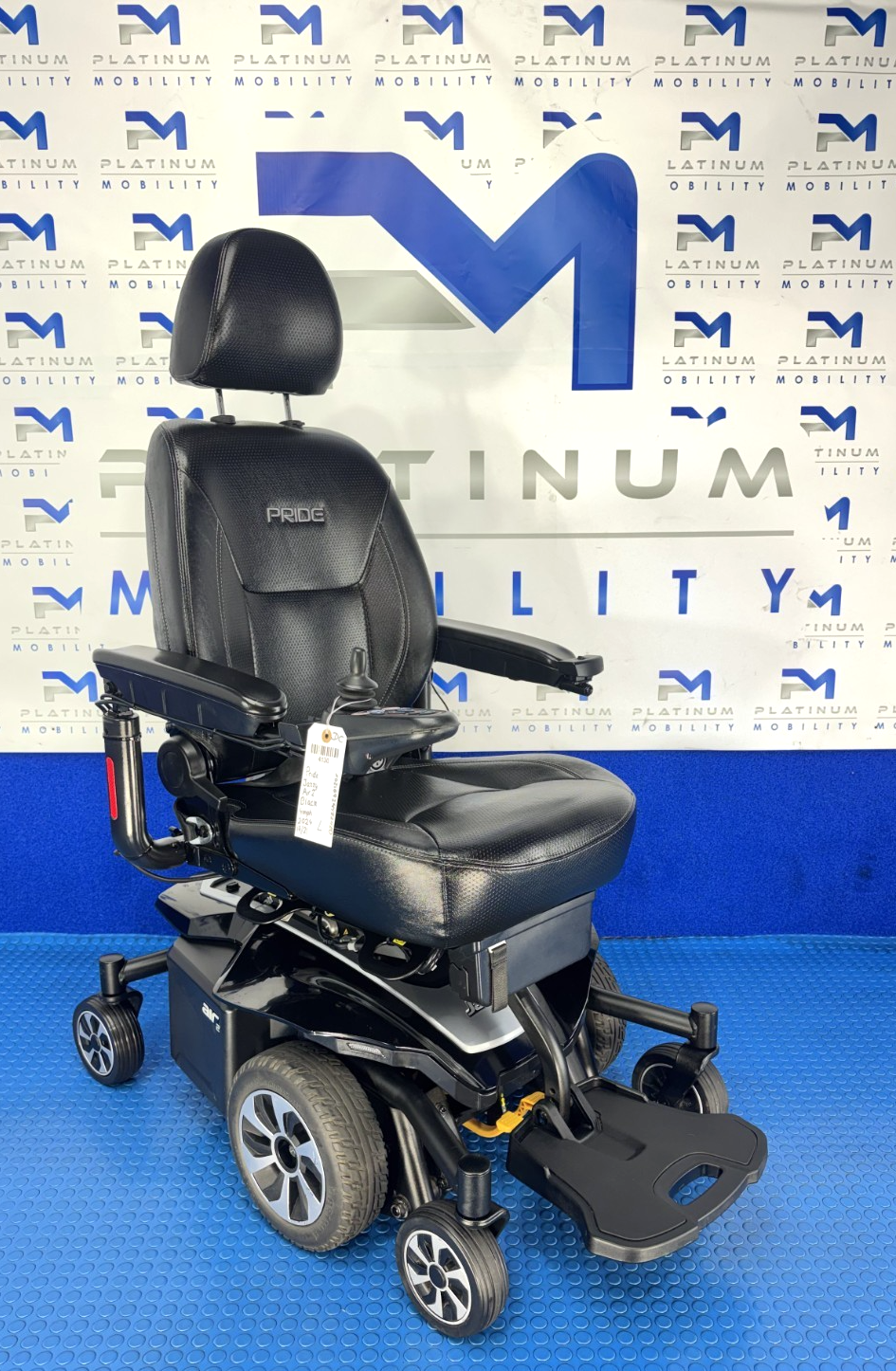 Pride Jazzy Air 2.0 Power Chair Electric Wheelchair with Electric Seat Lift 4130
