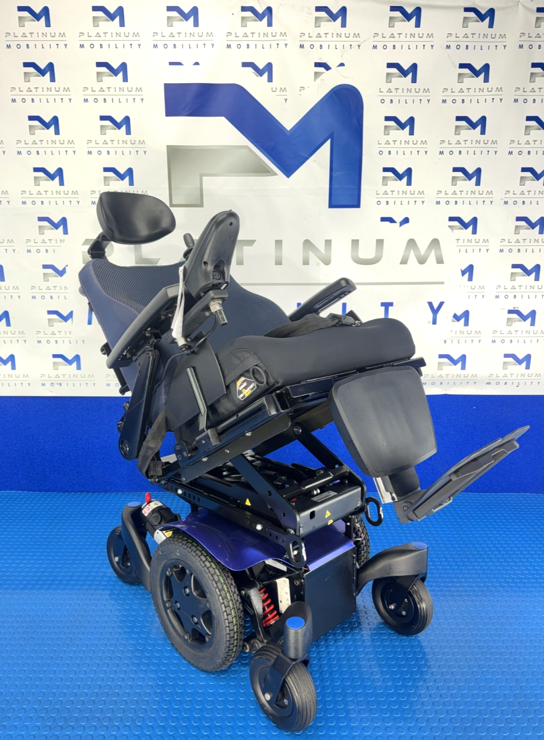 Sunrise Quickie Q300M Powerchair 4 mph Riser, Tilt Electric Wheelchair 2694