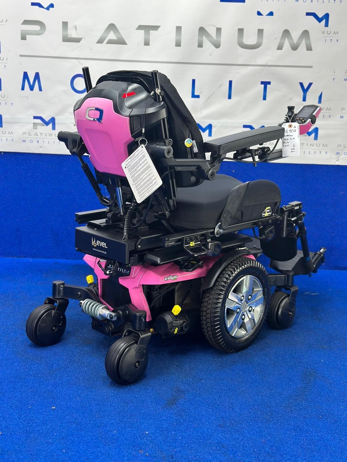 PRIDE QUANTUM Q6 EDGE 2.0 i-LEVEL 6 MPH ELECTRIC MOBILITY POWERCHAIR 1650