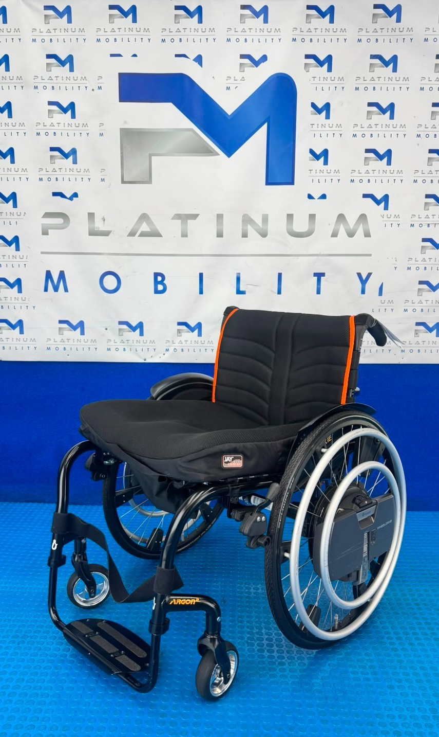 Sunrise Argon 2 Active Wheelchair Empulse Power Assist Wheels 2025 Ref 2488