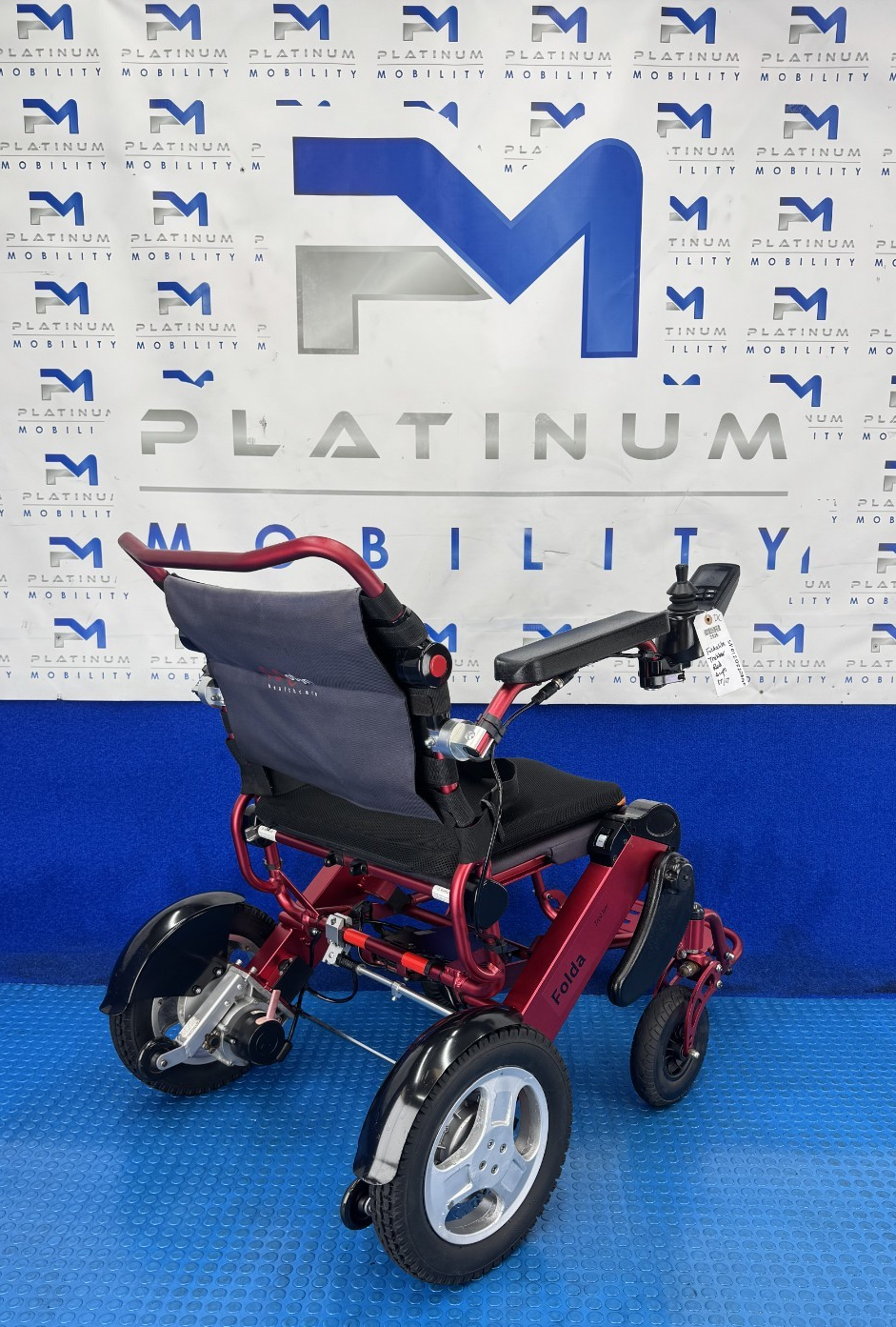Foldalite Trekker Folding Mobility Chair 4 Mph Lithium Battery 2525