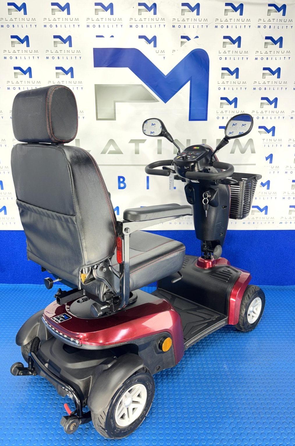 Kymco Komfy 8 8mph Mobility Scooter New Batteries No VAT 4105