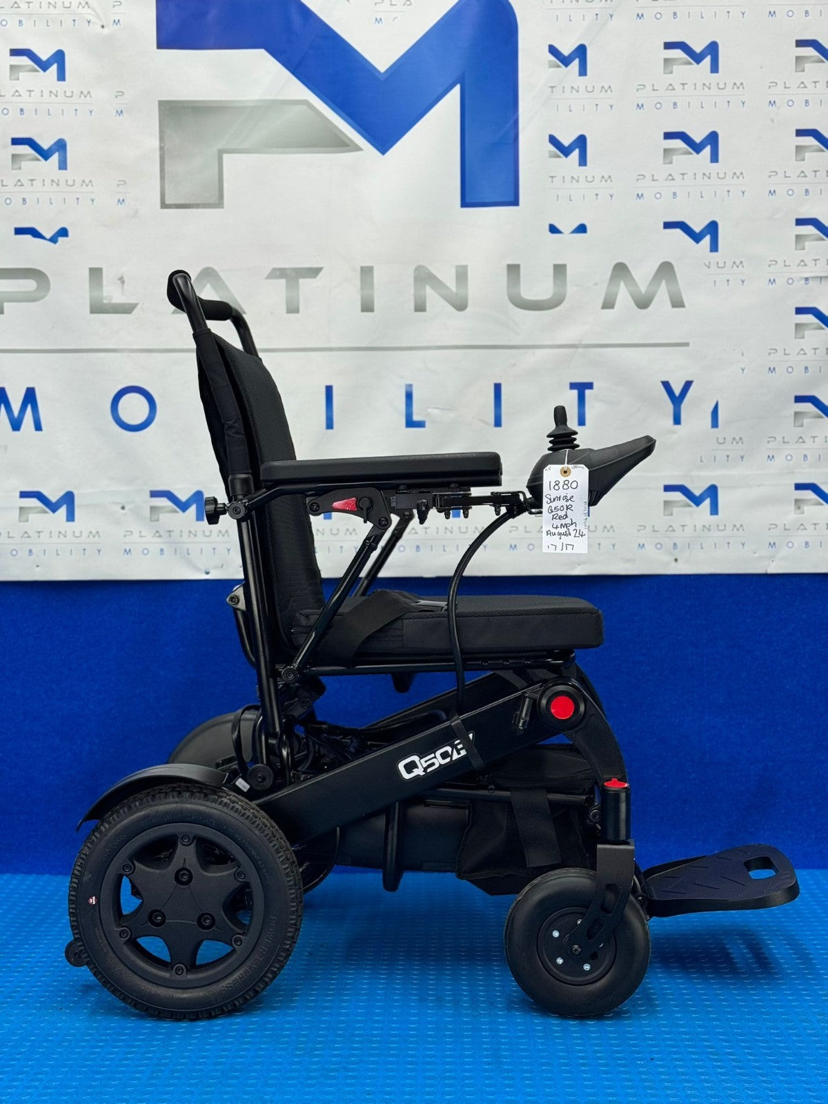 2024 Sunrise Quickie Q50R Folding Powerchair – 4mph Electric Wheelchair (1880)